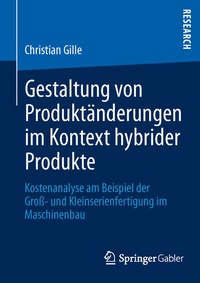 Abbildung von: Gestaltung von Produktänderungen im Kontext hybrider Produkte - Springer Gabler