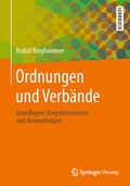 Cover: Ordnungen und Verb&auml;nde - Springer Vieweg