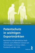 Cover: Patentschutz in wichtigen Exportm&auml;rkten - Facultas