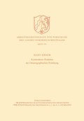 Cover: Konstruktive Probleme der Ozeanographischen Forschung - VS Verlag f&uuml;r Sozialwissenschaften