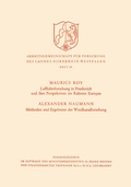 Cover: Luftfahrtforschung in Frankreich und ihre Perspektiven im Rahmen Europas - VS Verlag f&uuml;r Sozialwissenschaften