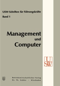 Enlarge image Cover: Management und Computer - Springer Gabler
