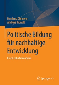 Abbildung von: Politische Bildung für nachhaltige Entwicklung - Springer VS
