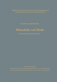 Abbildung von: Melancholie und Musik - VS Verlag für Sozialwissenschaften
