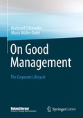 Cover: On Good Management - Springer Gabler