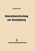 Cover: Unternehmensforschung und Absatzplanung - Springer Gabler