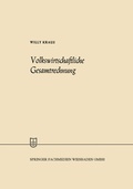 Cover: Volkswirtschaftliche Gesamtrechnung - Springer Gabler