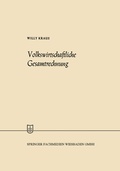 Cover: Volkswirtschaftliche Gesamtrechnung - Springer Gabler