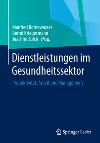 Abbildung von: Dienstleistungen im Gesundheitssektor - Springer Gabler