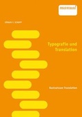 Cover: Typografie und Translation - Facultas