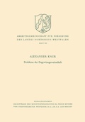 Cover: Probleme der Zugewinngemeinschaft - VS Verlag f&uuml;r Sozialwissenschaften