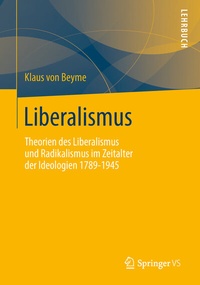 Abbildung von: Liberalismus - Springer VS