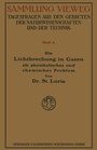 Cover: Die Lichtbrechung in Gasen als Physikalisches und Chemisches Problem - Vieweg+Teubner Verlag