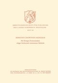 Cover: Die R&ouml;ntgen-Strukturanalyse einiger biochemisch interessanter Molek&uuml;le - VS Verlag f&uuml;r Sozialwissenschaften