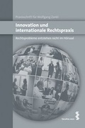 Cover: Innovation und internationale Rechtspraxis - Facultas