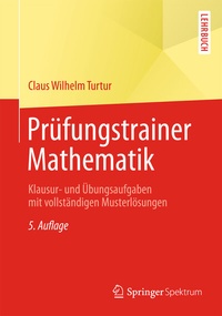 Abbildung von: Prüfungstrainer Mathematik - Springer Spektrum