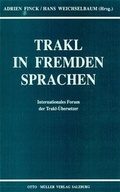 Cover: Trakl in fremden Sprachen - Otto M&uuml;ller Verlag GmbH