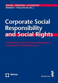 Enlarge image Cover: Corporate Social Responsibility and Social Rights - Facultas
