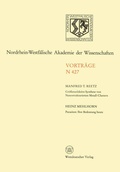 Cover: Gr&ouml;&szlig;enselektive Synthese von Nanostrukturierten Metall-Clustern. Parasiten: Ihre Bedeutung heute - VS Verlag f&uuml;r Sozialwissenschaften
