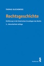 Cover: Rechtsgeschichte - Facultas