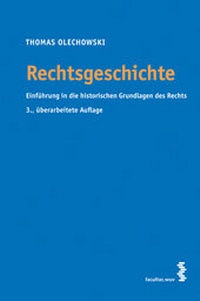 Enlarge image Cover: Rechtsgeschichte - Facultas