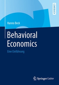 Abbildung von: Behavioral Economics - Springer Gabler