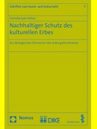 Bild: Nachhaltiger Schutz des kulturellen Erbes - Facultas