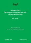 Cover: Rollen der Landwirtschaft in benachteiligten Regionen - Facultas