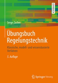 Abbildung von: Übungsbuch Regelungstechnik - Springer Vieweg