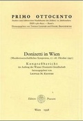 Cover: Donizetti in Wien - Praesens Verlag