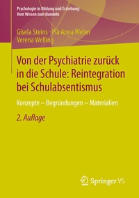 Abbildung von: Von der Psychiatrie zurück in die Schule: Reintegration bei Schulabsentismus - Springer VS