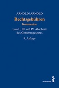 Cover: Rechtsgeb&uuml;hren - Facultas