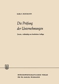 Cover: Die Pr&uuml;fung der Unternehmungen - Springer Gabler