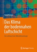Cover: Das Klima der bodennahen Luftschicht - Springer Vieweg