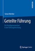 Cover: Geteilte F&uuml;hrung - Springer Gabler
