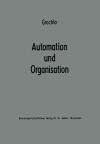 Enlarge image Cover: Automation und Organisation - Springer Gabler
