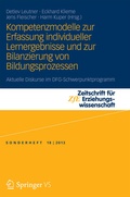 Cover: Kompetenzmodelle zur Erfassung individueller Lernergebnisse und zur Bilanzierung von Bildungsprozessen - Springer VS
