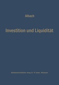 Cover: Investition und Liquidit&auml;t - Springer Gabler