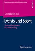 Cover: Events und Sport - Springer Gabler