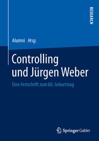 Abbildung von: Controlling und Jürgen Weber - Springer Gabler