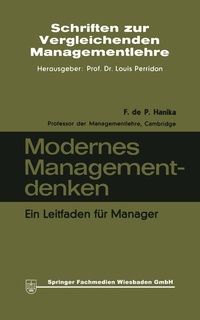 Enlarge image Cover: Modernes Managementdenken - Springer Gabler