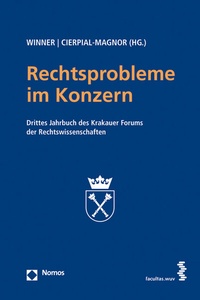 Abbildung von: Rechtsprobleme im Konzern - Facultas
