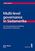 Cover: Multi-level governance in S&uuml;damerika - Facultas