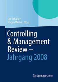 Abbildung von: Controlling & Management Review - Jahrgang 2008 - Springer Gabler