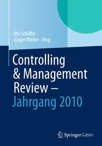 Abbildung von: Controlling & Management Review -Jahrgang 2010 - Springer Gabler