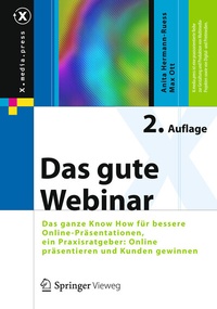 Abbildung von: Das gute Webinar - Springer Vieweg