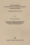 Cover: Untersuchungen &uuml;ber die fl&uuml;chtigen Antibiotika aus der Kapuziner- (tropaeolum maius) und Gartenkresse (Lepidium sativum) und ihr Verhalten im menschlichen K&ouml;rper bei Aufnahme von Kapuziner- bzw. Gartenkressensalat per os - VS Verlag f&uuml;r Sozialwissenschaften