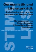 Cover: Germanistik und Literaturkritik - Praesens Verlag