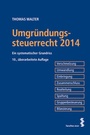 Bild: Umgr&uuml;ndungssteuerrecht 2014 - Facultas