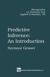 Enlarge image Cover: Predictive Inference: An Introduction - Chapman & Hall/CRC